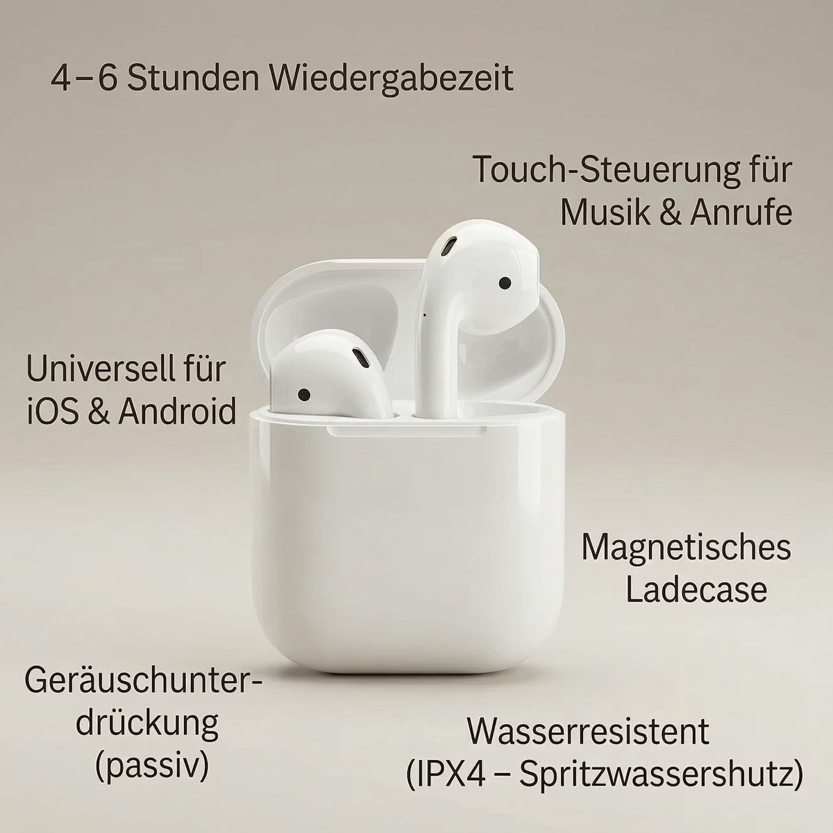 AudioSonic Air – Bluetooth-Kopfhörer – Produktansicht 4