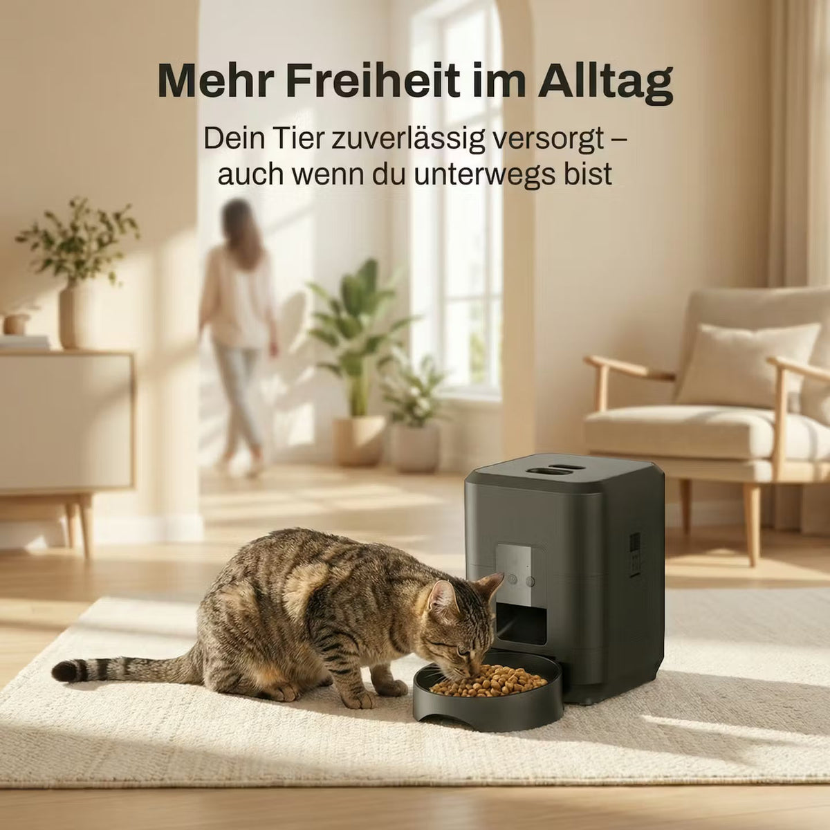 PawServe Smart – Futterautomat mit App-Steuerung – Produktansicht 7