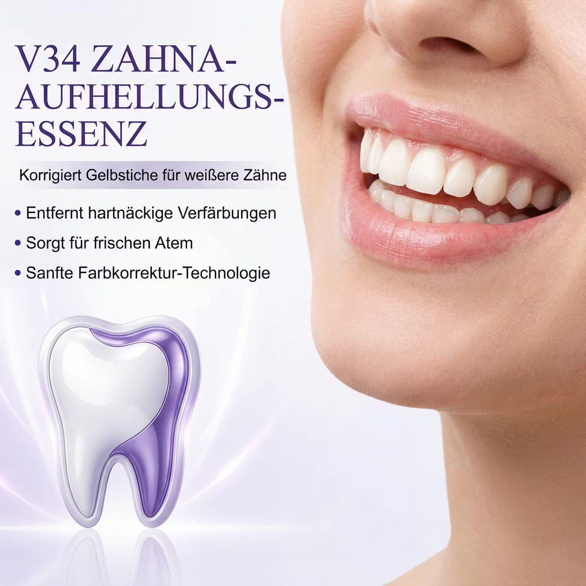 VioletGlow Pen V34 – Zahnpflegestift – Produktansicht 12