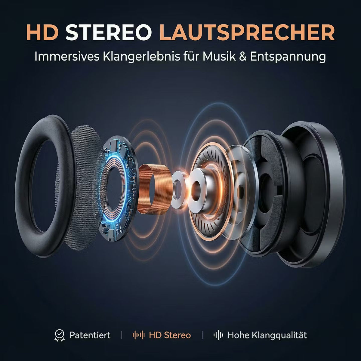 DreamWave Mask – Schlafmaske mit Bluetooth-Audio – Produktansicht 9