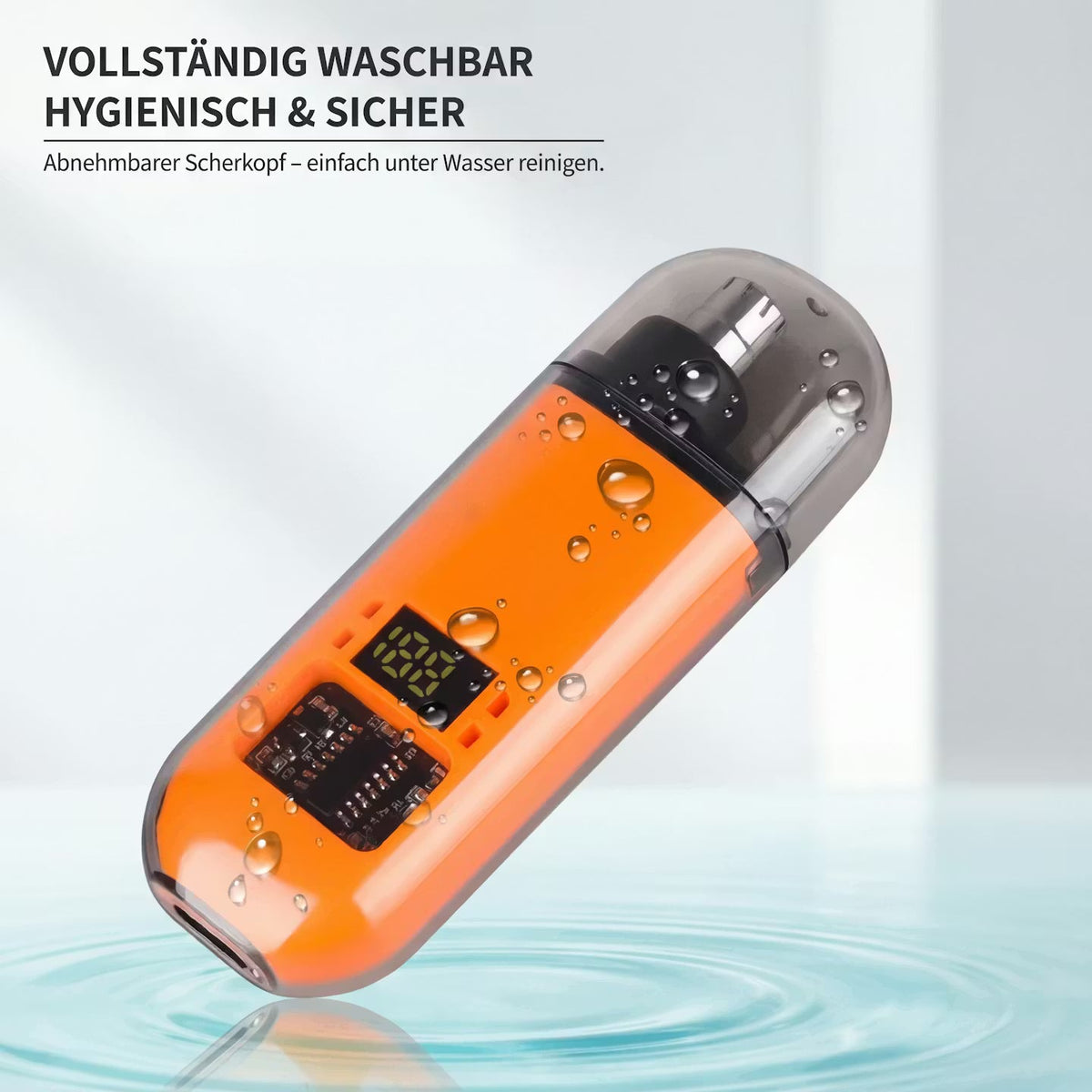 TrimEdge Precision – Nasenhaartrimmer mit Digitalanzeige – Produktansicht 11