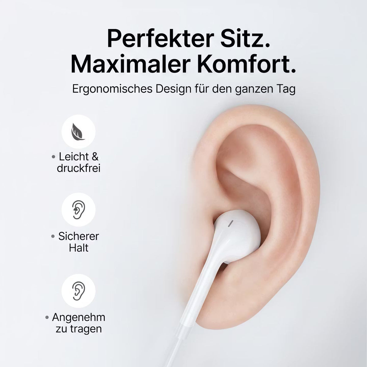 AudioSonic Cable – Kabel-Kopfhörer – Produktansicht 3