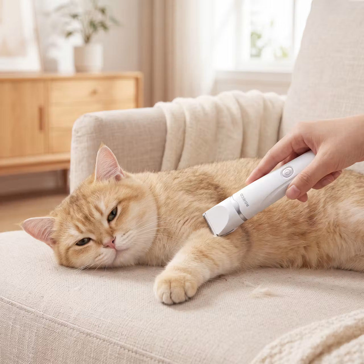 PawTrim Quad – 4-in-1-Haustiertrimmer für Hunde & Katzen – Produktansicht 4