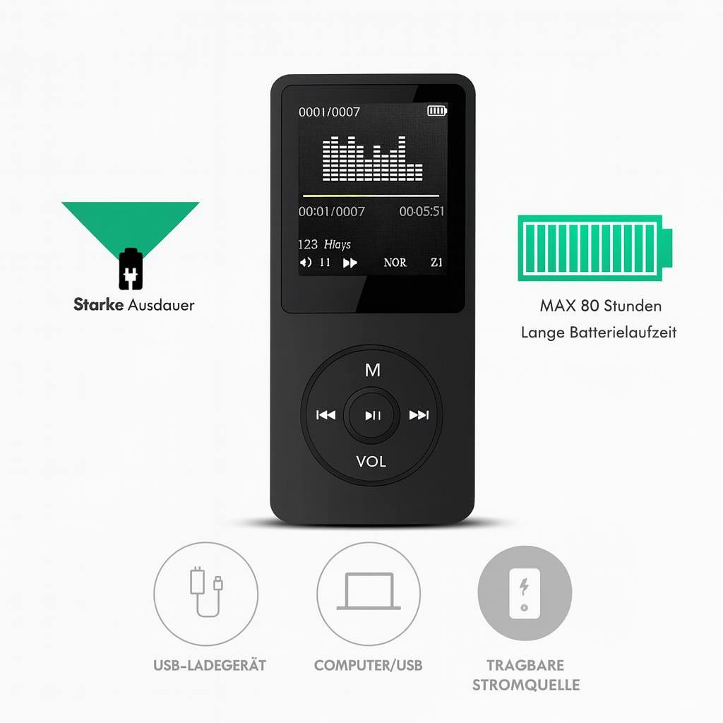 MelodyGo – MP3-Musikplayer – Produktansicht 4